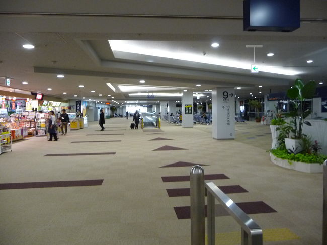 搭乗口付近の様子。