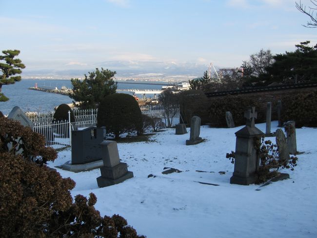 外国人墓地<br /><br />ここから見る景色はかなりグッドです。