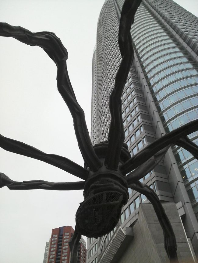 ANA便が夕方なので、香港の夜景を見る前に、六本木ヒルズで東京の日中景？？を。。