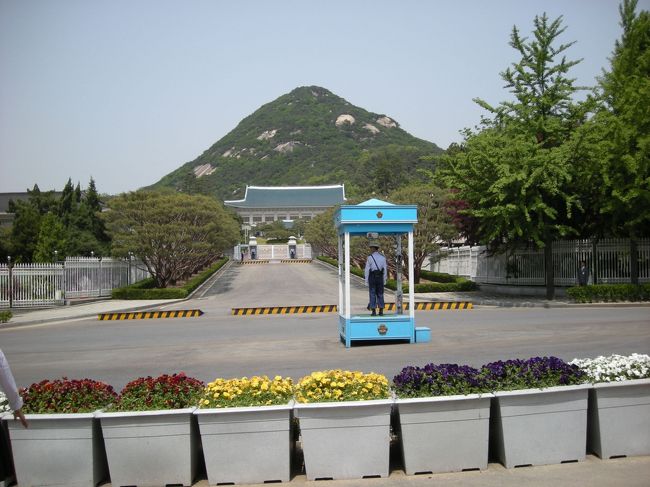 ＜韓国大統領府＞<br />大統領府です。<br />景福宮の近くにあります。