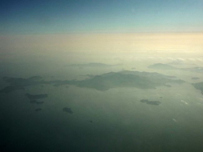 江田島付近を過ぎ屋代島　もう向かいは国東