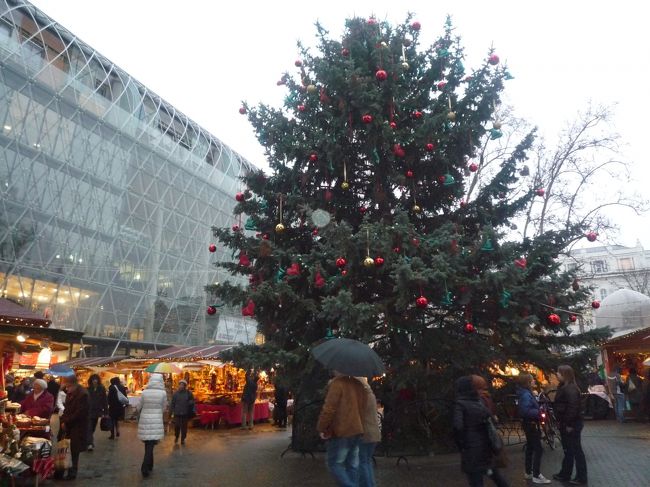 ブダペストのクリスマス市。