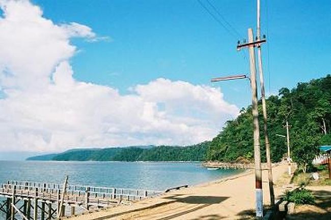 ようやく到着。いい天気だ。<br />