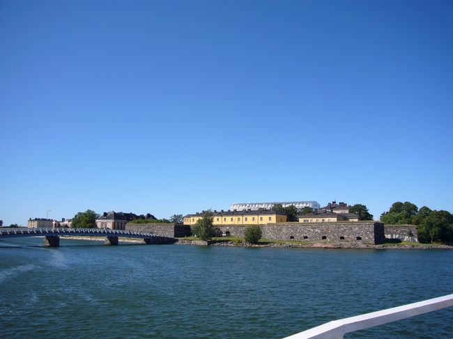 帰りの船から見たスオメンリンナ