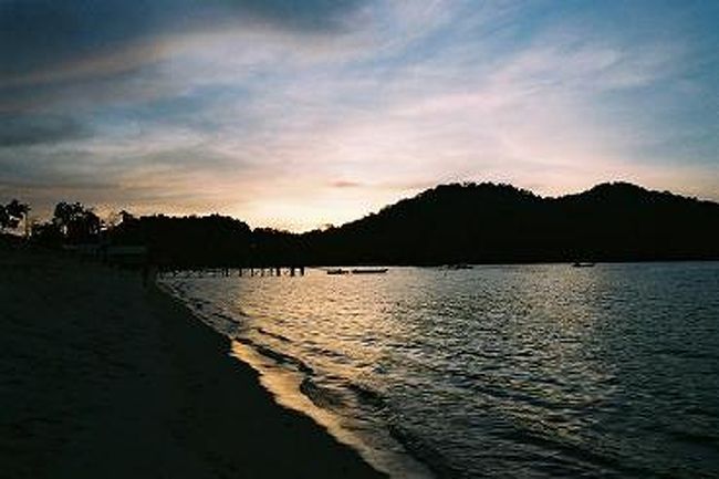 夕暮れがたまらなく美しい。<br />