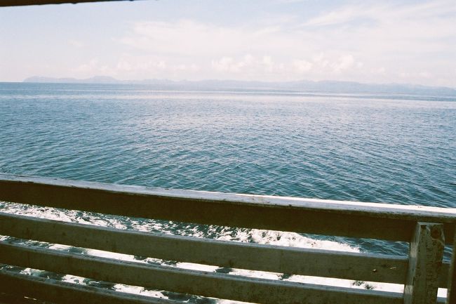 そして島からの帰り道。のどかな船旅だ。
