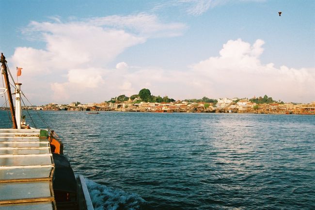 ようやく街が見えてきた！<br />