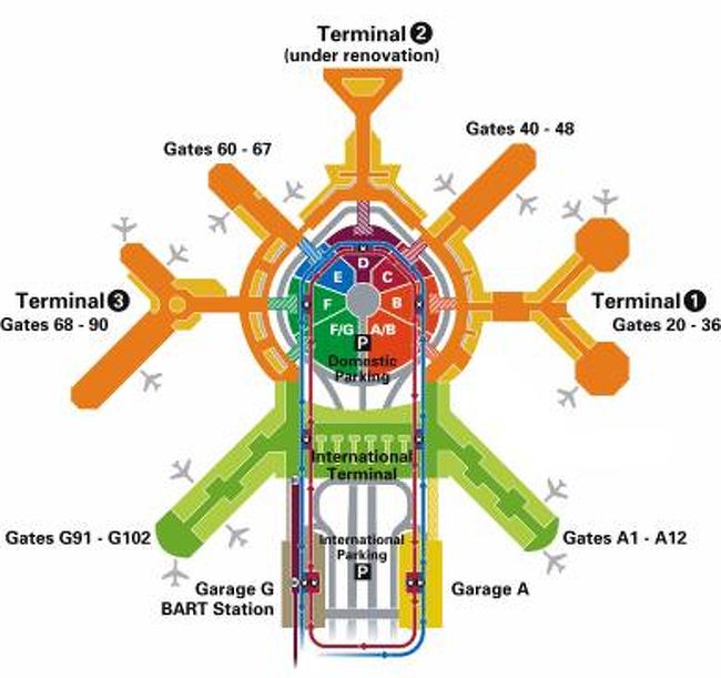 サンフランシスコ国際線ターミナル 空港郵便局 サンフランシスコ アメリカ の旅行記 ブログ By Guavalomilomiさん フォートラベル