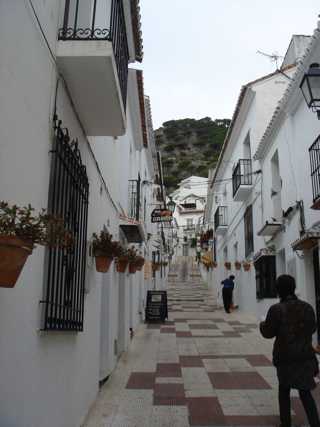 　２時間半バスに揺られ、ミハスを散策。<br />　馬車にもさっそく乗っちゃいました。２０分２０€。<br /><br />　一周しても１時間かからないかな。