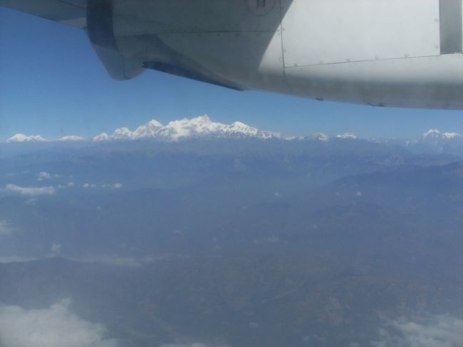 <br />　ヒマラヤの山、山・・