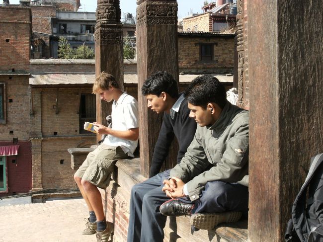 <br />　のんびり見学・・