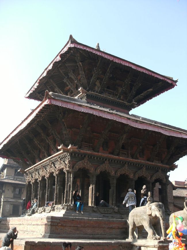 <br />　<br />　パタンというのは、サンスクリット語では”美の都”という意味があるのだそうだ。そういわれてみると、確かに古都の雰囲気が残っている。<br /><br /><br />