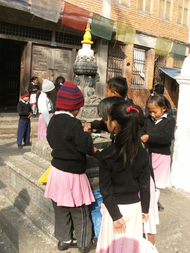 <br />　地元の子供たち・・