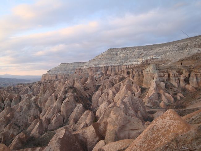 夕日を眺めにローズバレーに行きました