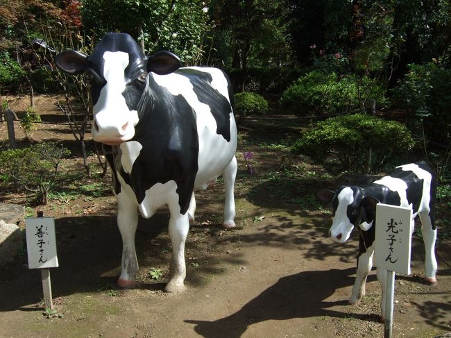 善光寺には牛の善子さんと光子さんがいます。<br />善光寺のゼンちゃんとコウちゃんです。<br /><br />「寺子さんはいないのか？善光寺の”ジ”はどこだ。<br />　ぜんちゃんこうちゃんがいてじちゃんはいないのか」<br />「じいちゃんはご住職って事でいいんじゃないか？<br />　爺ちゃんって事で」<br /><br />…そんなうまい事言わなくていいから。<br />つうか、罰当たりな！<br />
