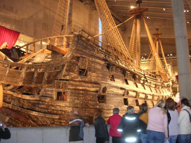 沈没船を復元した、バーサ博物館です。<br />見ごたえ十分、セルフのレストラン、売店などもあります。