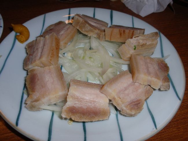 お魚がメインのお店ですが、お肉も食べようとスーチキを注文。脂っぽくなく、塩の加減もいい感じです。