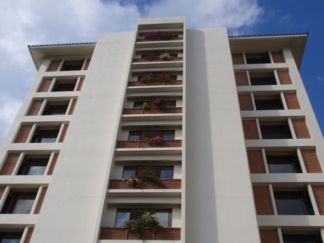 アッタテラスには２つのタワーがありますが、今回宿泊したのはオーシャンサイドのタワー。