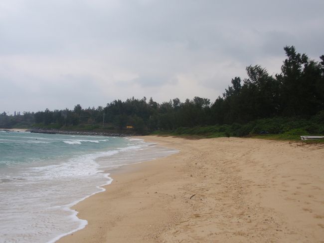 今回アッタテラスの滞在は１泊２日と短く、名残惜しい気持ちを残したままチェックアウト。チェックアウト後、ホテルが実施しているビーチコーミングのカルチャープログラムに参加しました。<br />海辺で拾った貝・珊瑚で写真立てを飾ったりするのですが、この日の海辺は大荒れ・・・踏ん張っていないと風に飛ばされそうなぐらい強風でした。