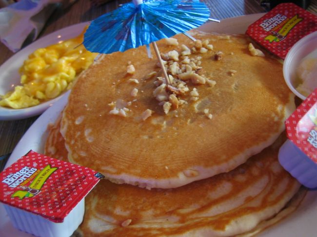 こちらはパンケーキ<br /><br />もっちもちでおいしい！！！！