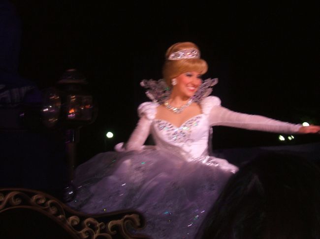 はい、抽選の結果はこれです♪<br /><br />同行者曰く当るあでけでも運が良いのに前から２列目というのは最高らしいです。<br />　<br />安いデジカメでもこんなに綺麗にシンデレラを撮影出来ました。