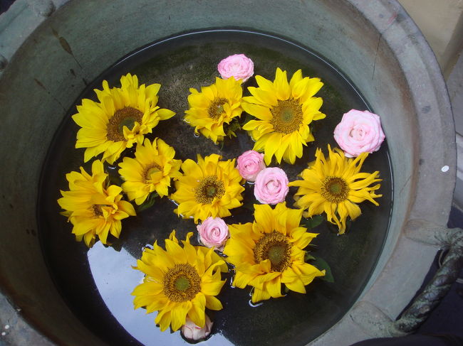 玄関の・・・。