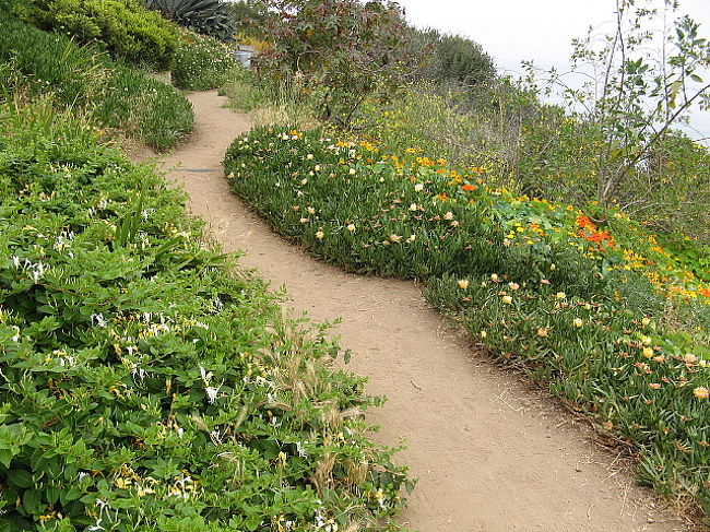 今回は白い何処までも続くビーチでのんびりの旅を予想していたので、こんな色とりどりの花に囲まれた海岸と町を見れるとは思っていなかったので、お天気が悪くても得した気分です。いつかゆっくりまたこの独特の雰囲気と香りを放つ花園を訪れたいと思いました！