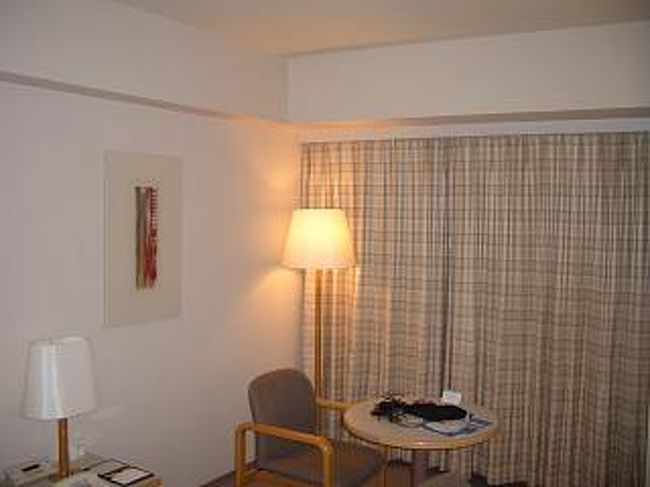 部屋はこのような感じです。シングルでの予約ですが大きめなベッドで部屋も広く良いですね。トイレはウォシュレットです。この点では、海外のホテルも早く日本とホテルに追いついてほしいと思ってしまいます。