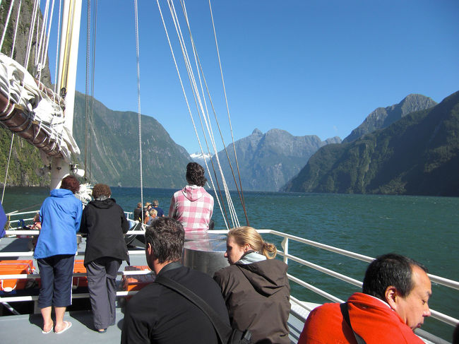 ミルフォードサウンドのクルーズ