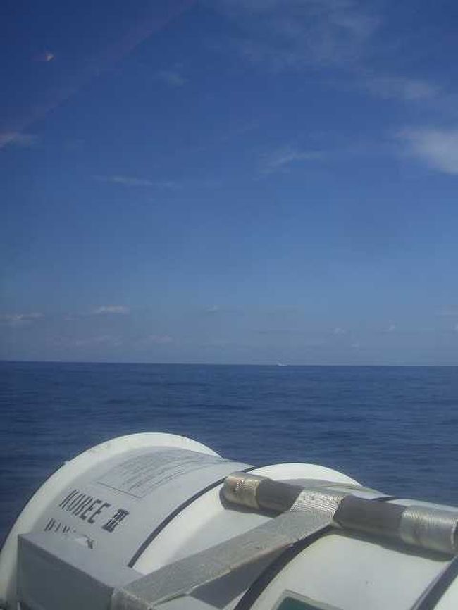 そして、故障！？<br /><br /><br />停泊後、約30分、アナウンスが入りました。<br />何でもエンジンの一機に何かが混入し、除去作業を行うとか・・・<br />一体どうなっているんでしょうか？<br />とりあえず何もできないまま待つことに・・・