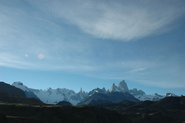 とうとう左端にセロ・ソロまで見えてきました。<br />凄いパノラマ風景です。