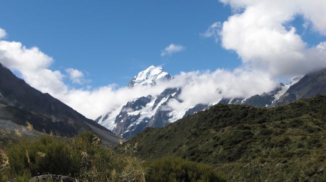 MTCook 帰りがけに晴れてきました。