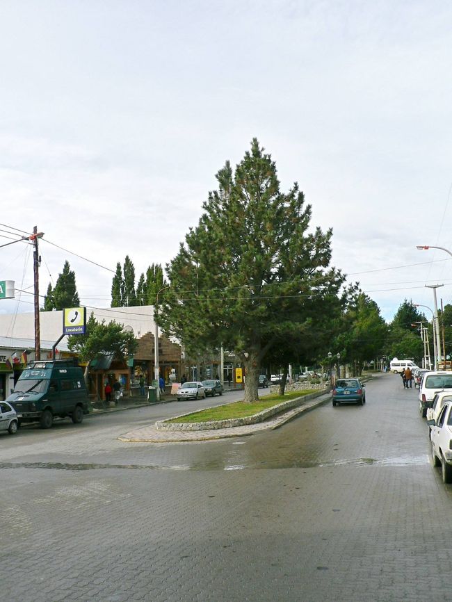 エル・カラファテの街並み。<br /><br />