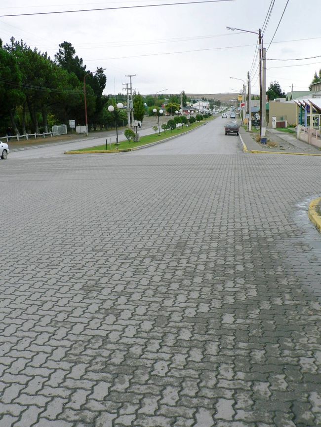 エル・カラファテの街並み。<br /><br />