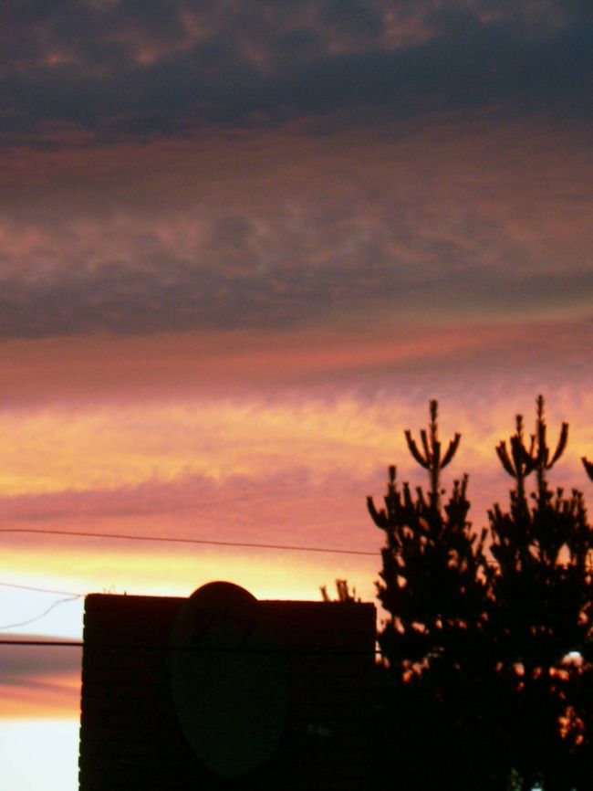 エル・カラファテの夕日。