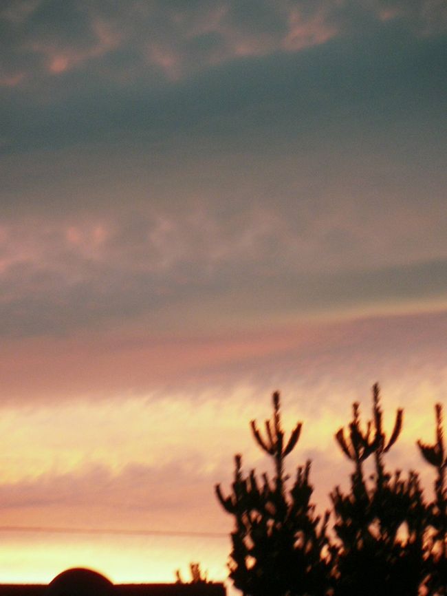 エル・カラファテの夕日。