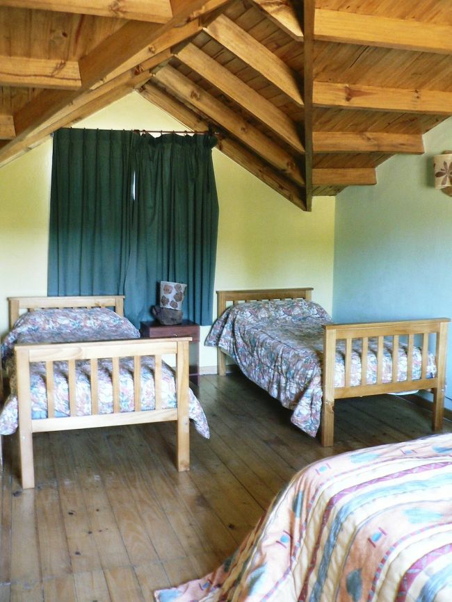 宿泊した長期滞在者用のアパートの内部。<br /><br />