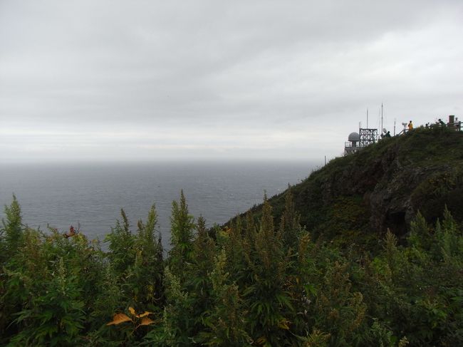 対岸側は、北海道。曇っているので良くは見えない。