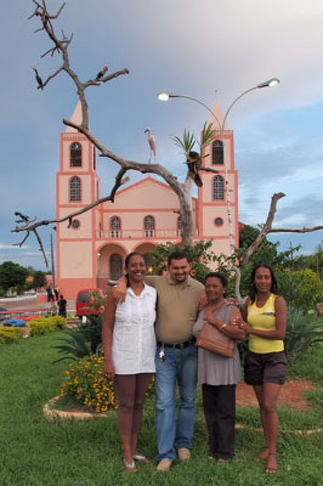 ポコネの町の中心部<br /><br />人口３万ほどで昔は金鉱で栄えた町だそうです。