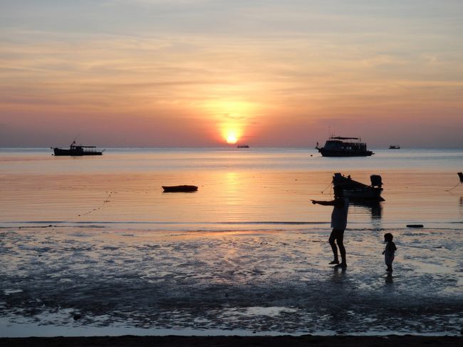 ステキな夕日でしょ！？