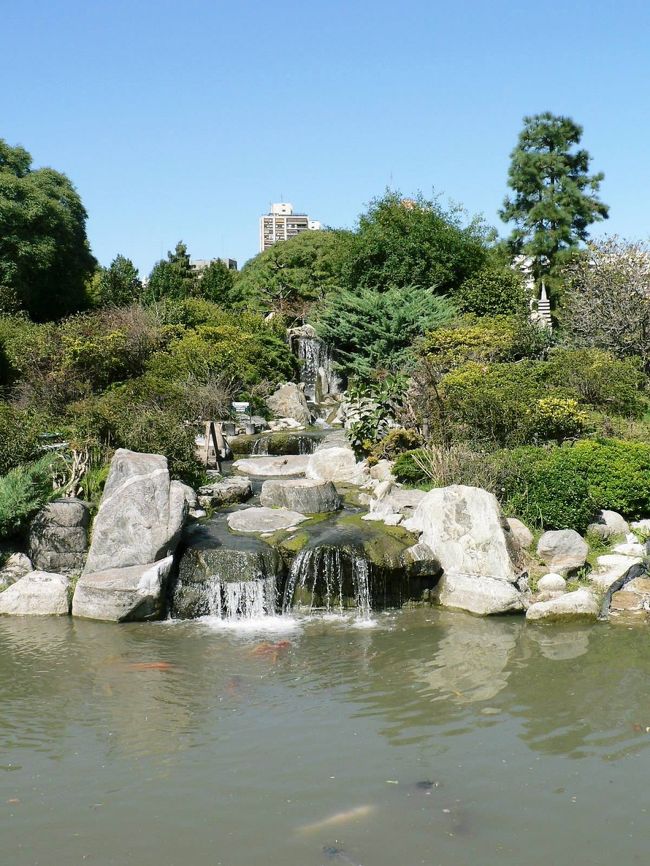 日本庭園の光景。<br /><br />