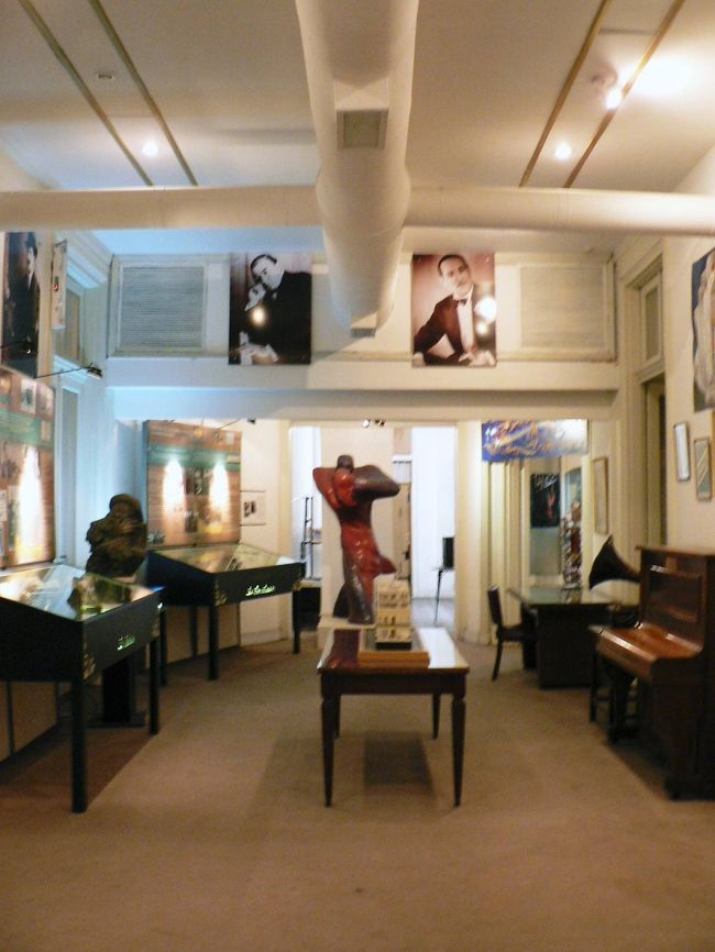 タンゴ博物館。タンゴの歴史や著名な舞踏家を紹介している。