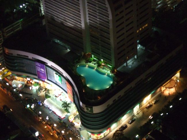 レストランからの夜景