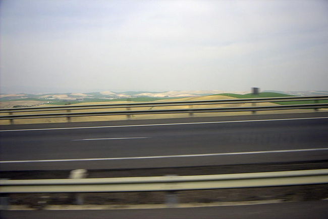 アンダルシアだ<br /> <br />ここから、バスでセビリアへ。いよいよ本格的なアンダルシア地方だ。<br />コルドバから２時間のバスで、周りには小麦畑とオリーブ畑などが目に入る。ひまわり畑も沢山有るり季節になると見事なひまわり畑に成るらしい。日本の明野より凄いのだろうなと想像する。<br />続編（セビリア編）でどうぞ。