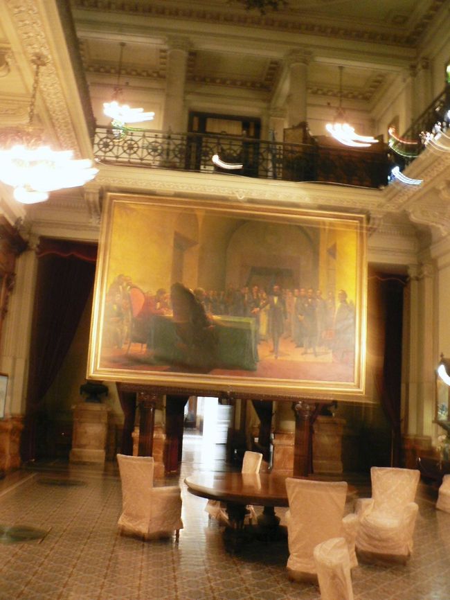 国会議事堂に展示されている絵画。