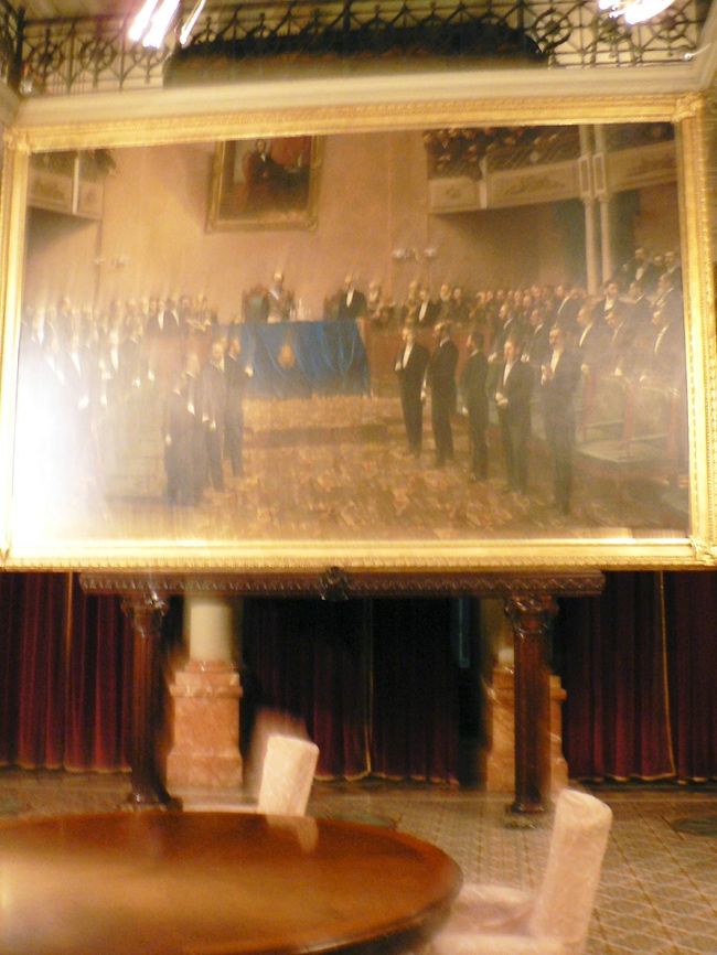 国会議事堂に展示されている絵画。