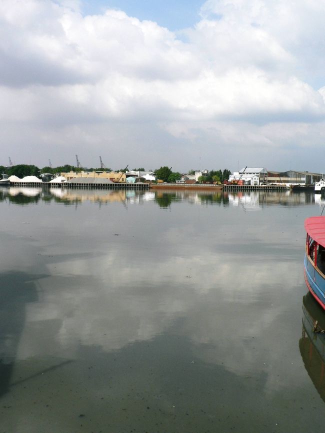 ボカ地区・カミニートの港の光景。<br /><br />