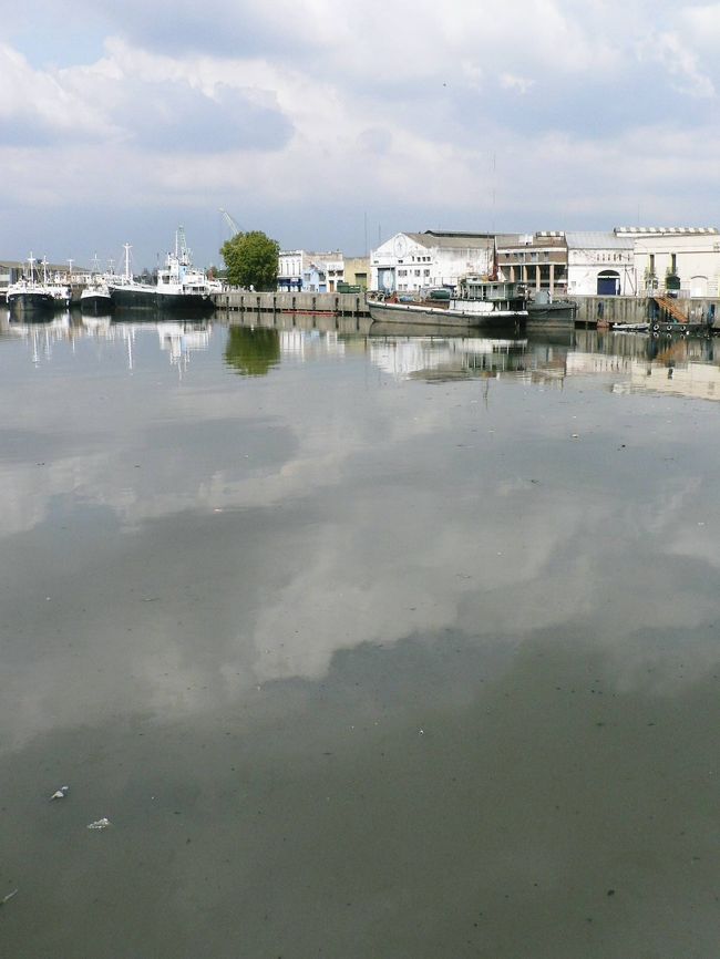 ボカ地区・カミニートの港の光景。<br /><br />