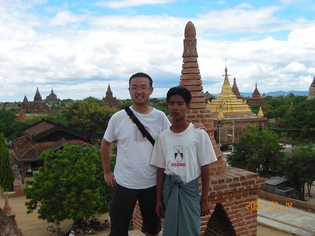 馬車の兄ちゃんと。