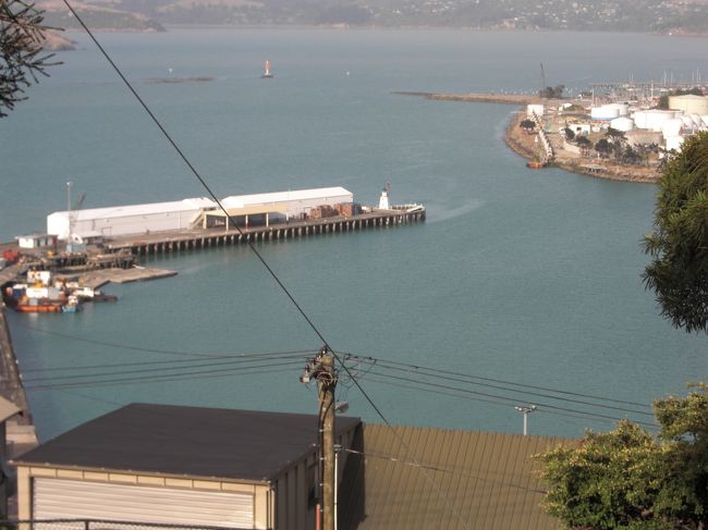 クライストチャーチの外港、リトルトン<br />タイム・ボール・ステーションから